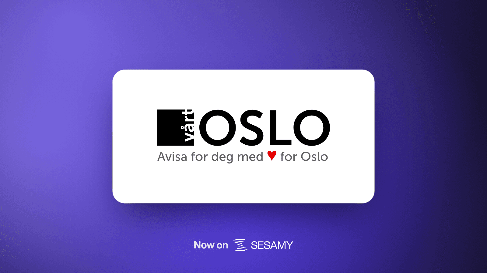 Vårt Oslo logo